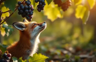 Con cáo và chùm nho